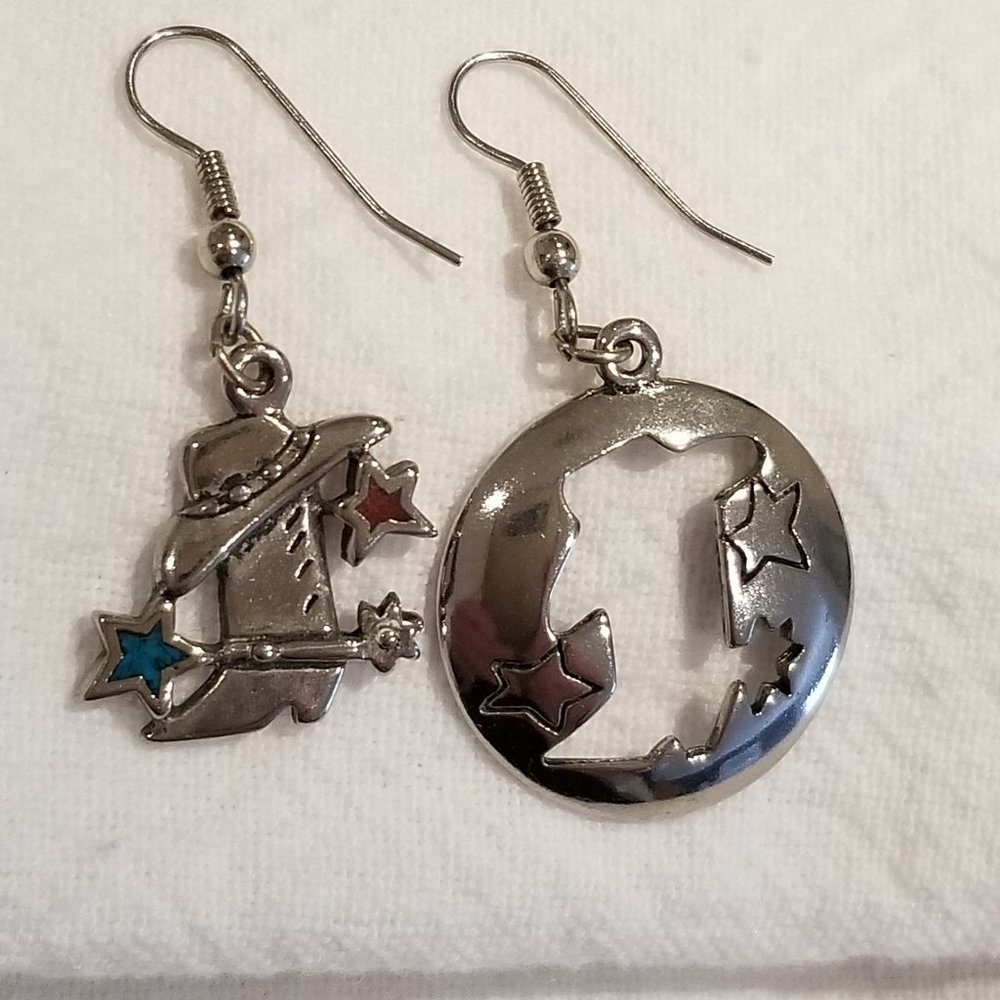 Unusual cowboy boot earrings